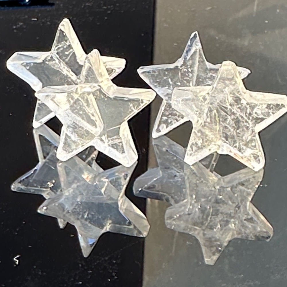 Genuine 118.00 Cts White Quartz Star Lot - Picture 13 of 16